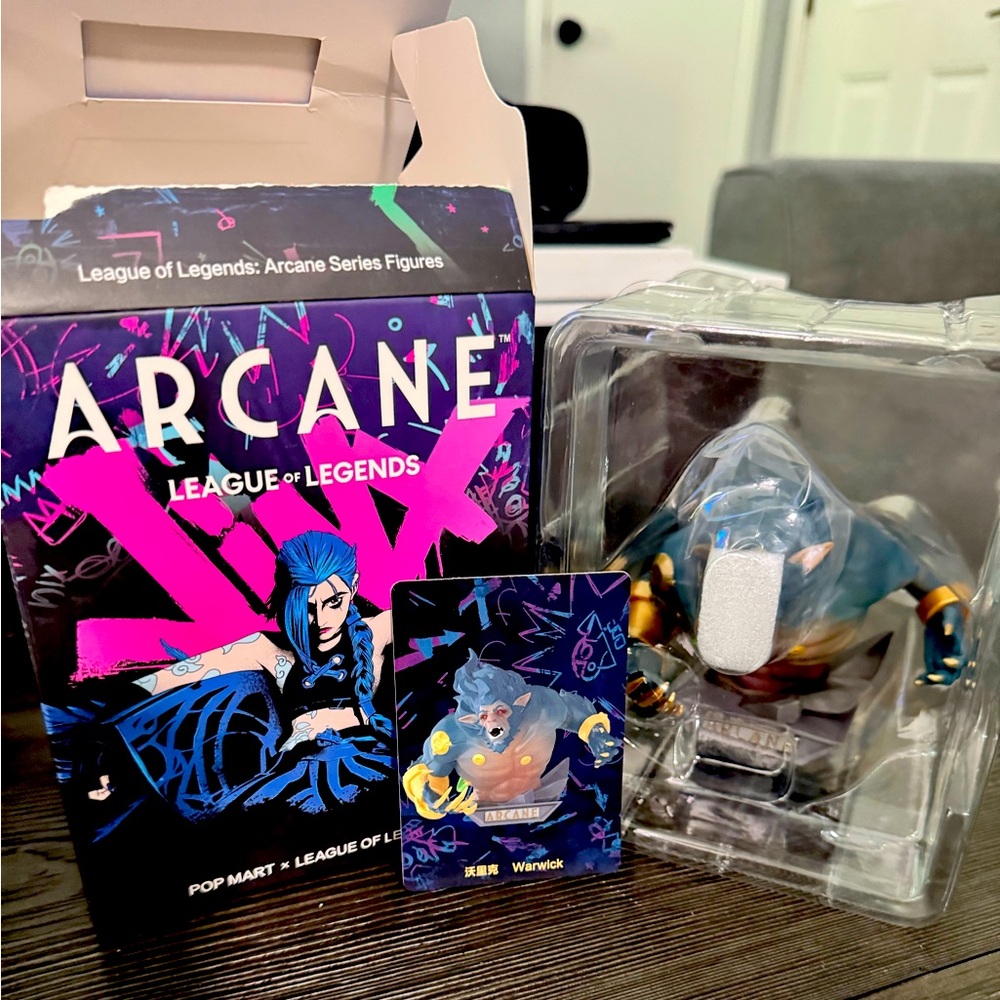 POP MART League of Legends: Arcane Series Figures Blind Box - Warwick